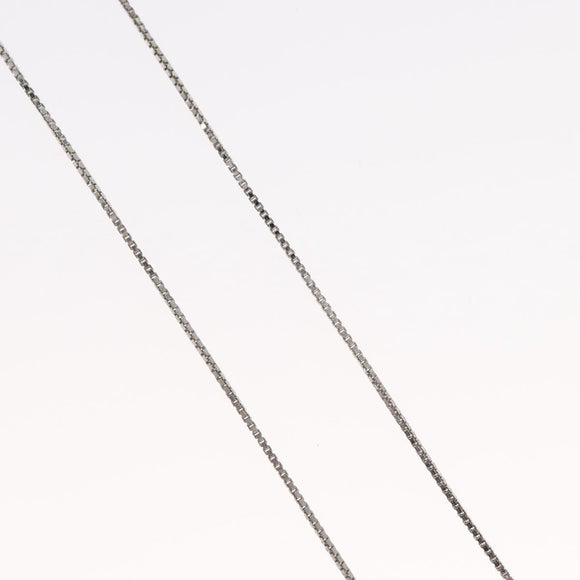 Christian Dior Choker metal Silver Auth ti3633