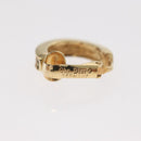 Christian Dior Earring metal Gold Auth ti3634-7