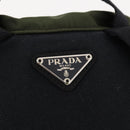 PRADA Backpack Nylon Green Silver Auth ti3636-16