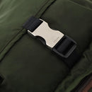 PRADA Backpack Nylon Green Silver Auth ti3636-17
