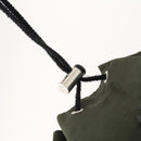 PRADA Backpack Nylon Green Silver Auth ti3636-18