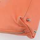 FENDI Hand Bag Leather Pink Silver Auth ti3638-17