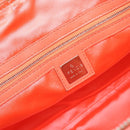 FENDI Hand Bag Leather Pink Silver Auth ti3638-19