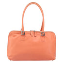 FENDI Hand Bag Leather Pink Silver Auth ti3638-13