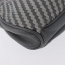 FENDI Shoulder Bag Leather Gray Auth ti3639-15