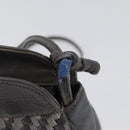 FENDI Shoulder Bag Leather Gray Auth ti3639-10
