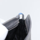 FENDI Shoulder Bag Leather Gray Auth ti3639-19
