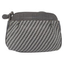 FENDI Shoulder Bag Leather Gray Auth ti3639-13