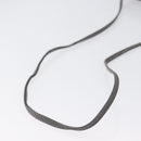 FENDI Shoulder Bag Leather Gray Auth ti3639-7