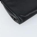 FENDI Schoudertas Leer Zwart Goud Authentiek ti3646-16