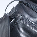 FENDI Schoudertas Leer Zwart Goud Authentiek ti3646-19