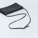 FENDI Schoudertas Leer Zwart Goud Authentiek ti3646-7