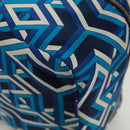 HERMES Ousdevoyage PM Pouch Silk Blue Auth ti3647SM-16