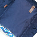 HERMES Ousdevoyage PM Pouch Silk Blue Auth ti3647SM-10