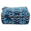 HERMES Ousdevoyage PM Pouch Silk Blue Auth ti3647SM-13
