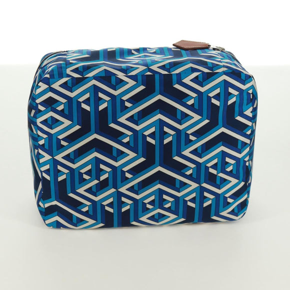 HERMES Ousdevoyage PM Pouch Silk Blue Auth ti3647SM