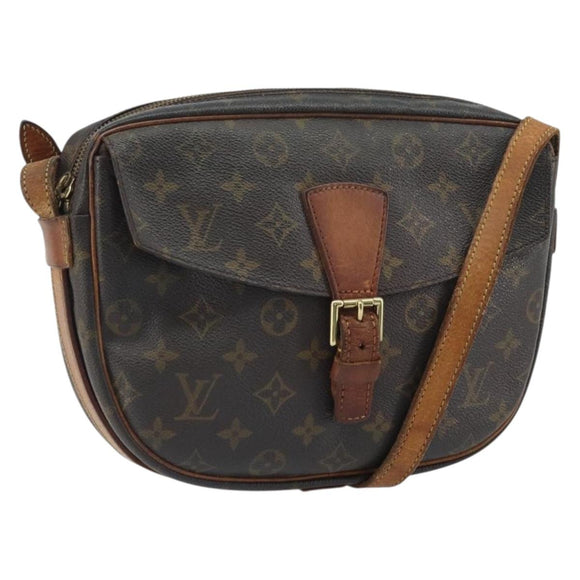 LOUIS VUITTON Monogram Jeune Fille GM Shoulder Bag M51225 LV Auth ti3648