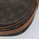 LOUIS VUITTON Monogram Jeune Fille GM Shoulder Bag M51225 LV Auth ti3648-16