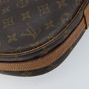 LOUIS VUITTON Monogram Jeune Fille GM Shoulder Bag M51225 LV Auth ti3648-17