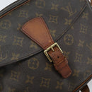 LOUIS VUITTON Monogram Jeune Fille GM Shoulder Bag M51225 LV Auth ti3648-18