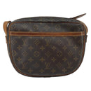 LOUIS VUITTON Monogram Jeune Fille GM Shoulder Bag M51225 LV Auth ti3648-2
