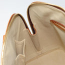 LOUIS VUITTON Nomad leather Alma Hand Bag Beige M85000 LV Auth ti3649-19