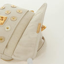 LOUIS VUITTON Tinkerbell Polka Dots Panama Tas Canvas Wit M95407 Auth ti3650SM-15