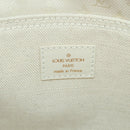 LOUIS VUITTON Tinkerbell Polka Dots Panama Tas Canvas Wit M95407 Auth ti3650SM-18