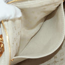 LOUIS VUITTON Tinkerbell Polka Dots Panama Tas Canvas Wit M95407 Auth ti3650SM-22