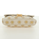 LOUIS VUITTON Tinkerbell Polka Dots Panama Tas Canvas Wit M95407 Auth ti3650SM-9