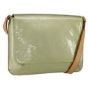 LOUIS VUITTON Monogram Vernis Thompson Street Bag Gris M91008 LV Auth ti3651-1