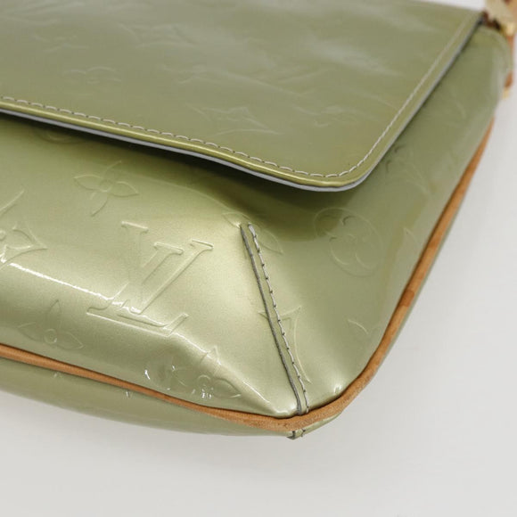 LOUIS VUITTON Monogram Vernis Thompson Street Bag Gris M91008 LV Auth ti3651