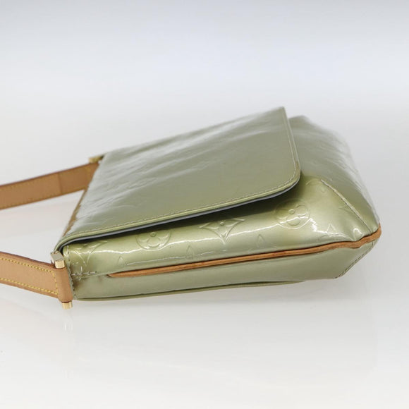 LOUIS VUITTON Monogram Vernis Thompson Street Bag Gris M91008 LV Auth ti3651