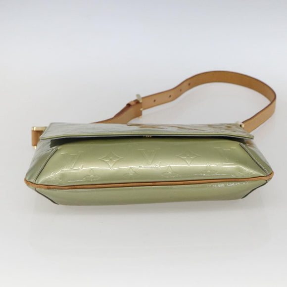 LOUIS VUITTON Monogram Vernis Thompson Street Bag Gris M91008 LV Auth ti3651