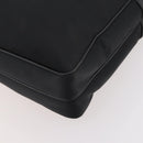 BURBERRY Business Bag Nylon Black Silver Auth ti3655-9