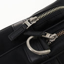 BURBERRY Business Bag Nylon Black Silver Auth ti3655-11