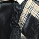 BURBERRY Business Bag Nylon Black Silver Auth ti3655-17