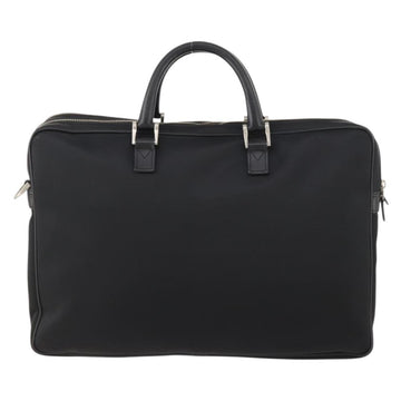 BURBERRY Business Bag Nylon Black Silver Auth ti3655 - 0