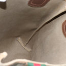 GUCCI GG Supreme Web Sherry Line Tote Bag PVC Beige Red 89 02 003 Auth ti3661-18