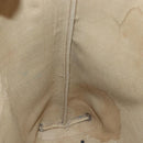 GUCCI GG Supreme Web Sherry Line Tote Bag PVC Beige Red Auth ti3662-18