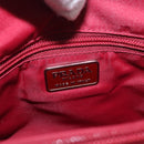 PRADA Hand Bag Nylon Red Auth ti3669-15