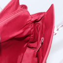 PRADA Hand Bag Nylon Red Auth ti3669-18