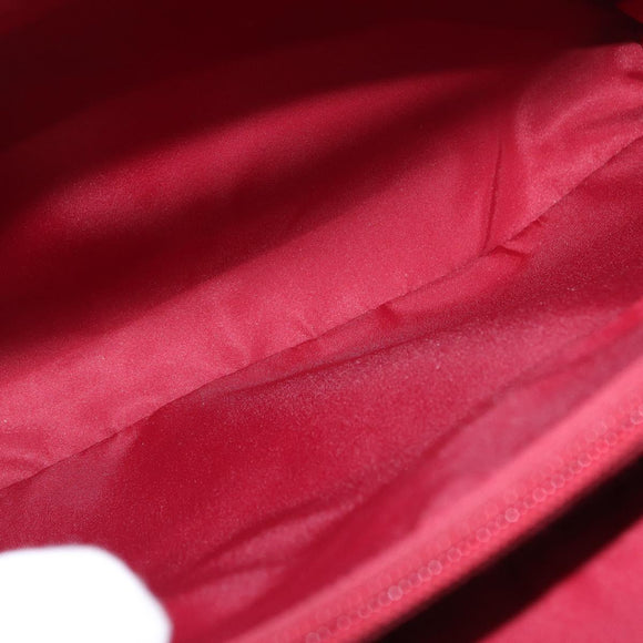 PRADA Hand Bag Nylon Red Auth ti3669
