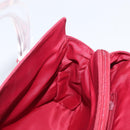 PRADA Hand Bag Nylon Red Auth ti3669-20