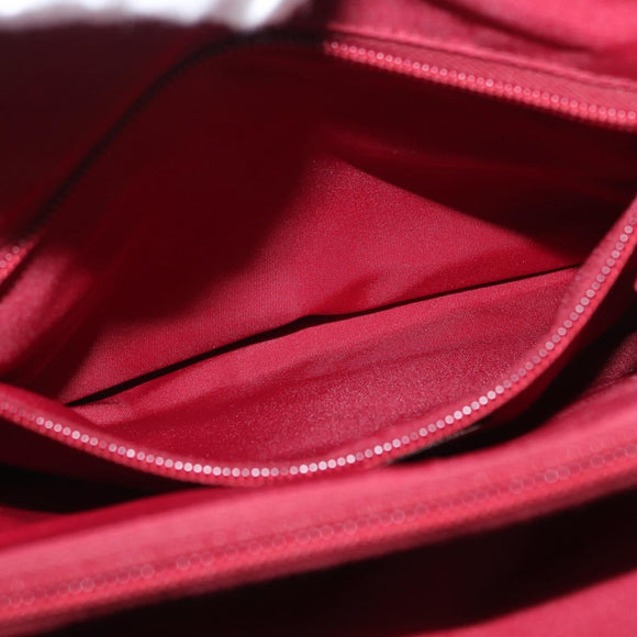 PRADA Hand Bag Nylon Red Auth ti3669