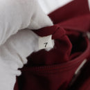 PRADA Hand Bag Nylon Red Auth ti3669-25