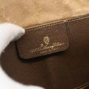 GUCCI GG Supreme Web Sherry Line Bag PVC Beige Red 904 02 047 Auth ti3671-15