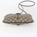 GUCCI GG Supreme Web Sherry Line Bag PVC Beige Red 904 02 047 Auth ti3671-9