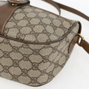 GUCCI GG Supreme Web Sherry Line Tasche PVC Beige Rot 89 02 032 Auth ti3672-10