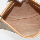 GUCCI Micro GG Supreme Shoulder Bag PVC Beige Gold Auth ti3673-15